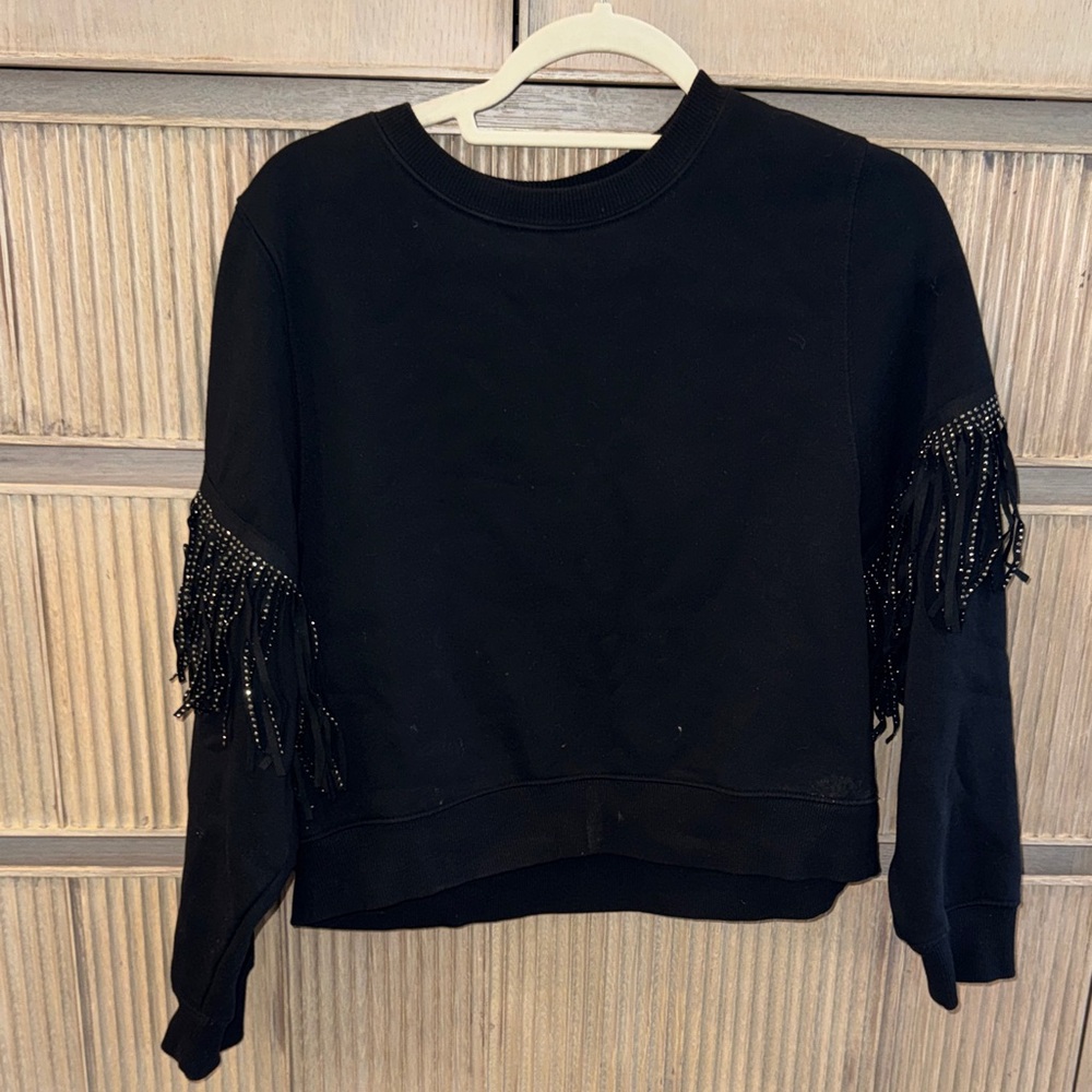 Zara Black Knit Top